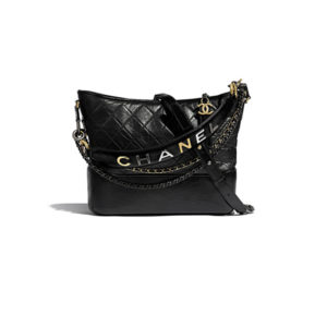 Chanel Gabrielle Hobo Bag Black
