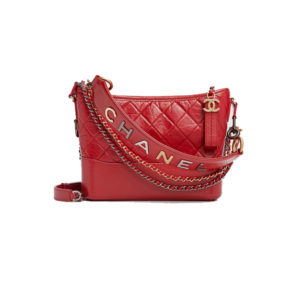 Chanel Gabrielle Medium Hobo Bag Red