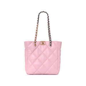 Chanel 19 Shopping Bag Pink