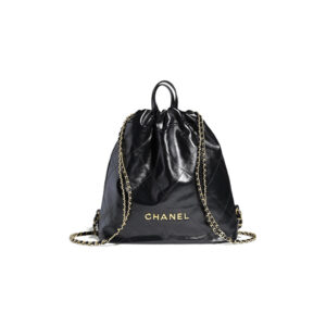Chanel 22 Large Backpack Black