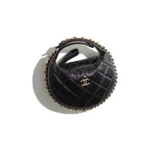 Chanel 23C Mini Pouch Black