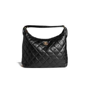 Chanel Maxi Hobo Bag Black