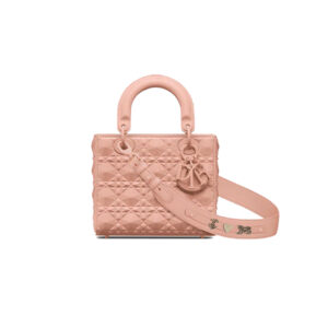 Dior Small Lady My Abcdior Diamond Bag Rose Des Vents